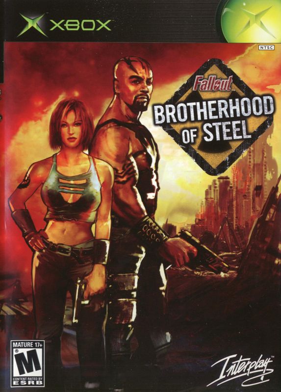 Fallout Brotherhood of Steel box art for Xbox